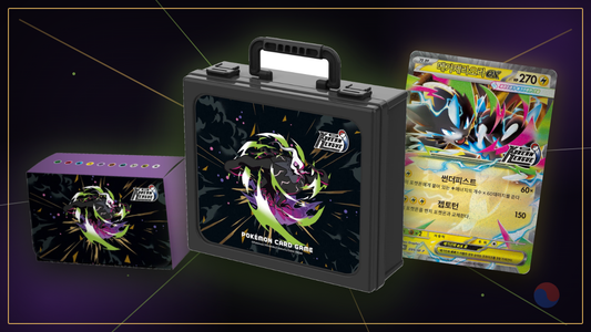 Korean League 2027: Koffer und Doppel-Deckbox mit Mega-Darkrai und Promo Mega-Zeraora-ex